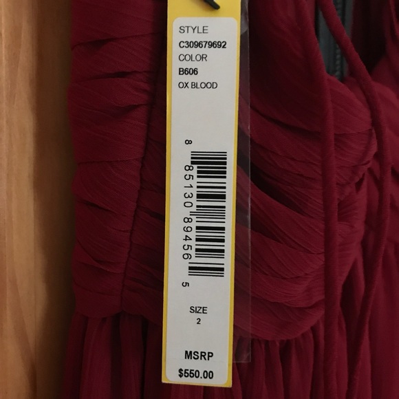 NWT Alice and Olivia Runie T back dress - Picture 5 of 5